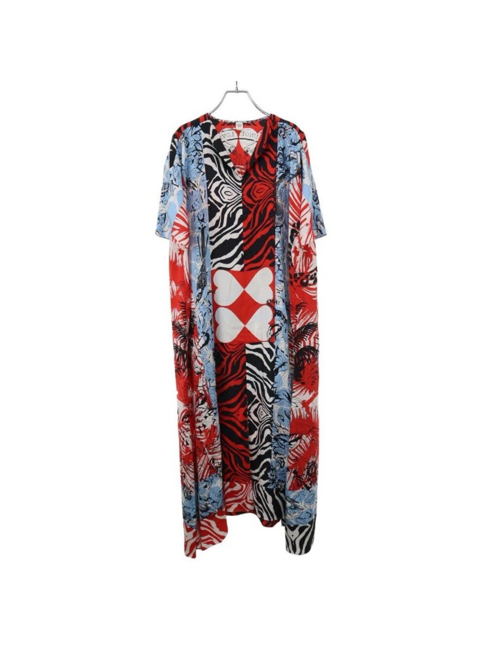 Hermes Jungle Love Silk Dress Mix 38